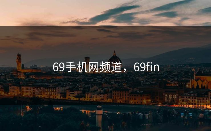 69手机网频道，69fin
